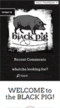 Mobile Screenshot of eatblackpig.com